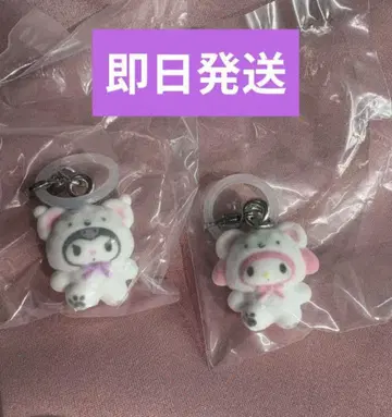 메지루시 액세서리 산리오 캐릭터즈 ~푹신푹신 스노우 마이멜로디 쿠로미