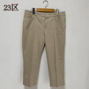 [ 23구 ] 팬츠 크롭 슬랙스 센터 프레스 [ 46 ] 빅 사이즈