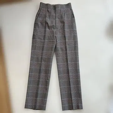 새상품급 THE SHINZONE 울 체크 팬츠 32