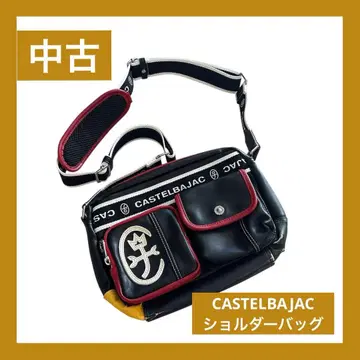 CASTELBAJAC 까스텔바작 숄더백 블랙 남성용