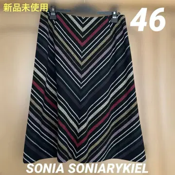 SONIA SONIARYKIEL 스트라이프 스커트 46 사이즈