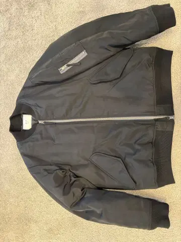 [ 새상품급 ] EDIFICE MA-1 플라이트 자켓 L 사이즈 블랙