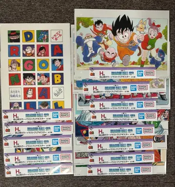 제일복권 드래곤볼 40th H상 포스터 13점 컴플리트