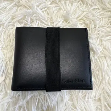 Calvin Klein 캘빈클라인 이단 접이식 지갑 밴딩 택 포함