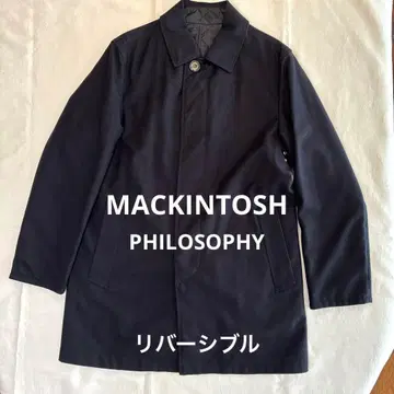 MACKINTOSH PHILOSOPHY 네이비 체스터 코트