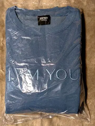 [ 미사용 ] 후지이 카제 I am you 맨투맨 블루 XL