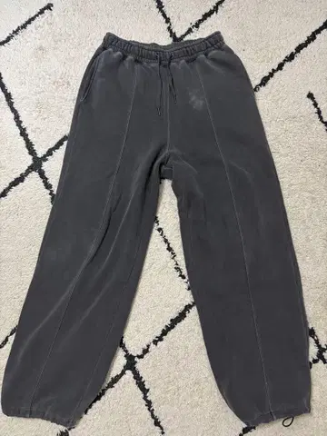 'DON LOVE' 와이드 스웨트 팬츠