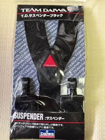 다이와 팀 다이와! 일본제! 서스펜더! 미사용 올드 레트로! 초레어!!