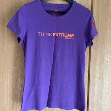 MAMMUT THINK EXTREME 티셔츠 S 보라색
