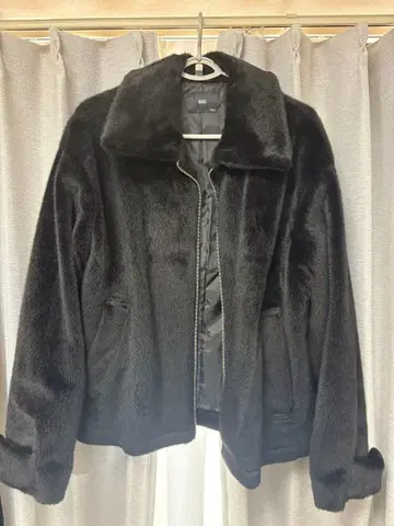 HARE 스탠드 퍼 블루종