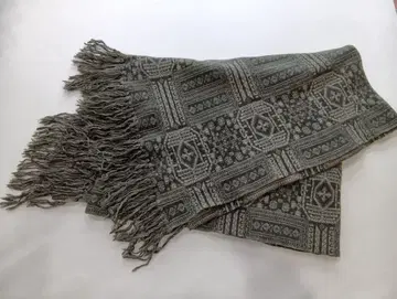 ALEXANDER MCQUEEN / 기하학 패턴 스톨