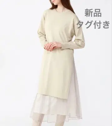 새상품 Aga 정가 1만 9500엔 롱 니트 원피스 스콧 클럽 2개