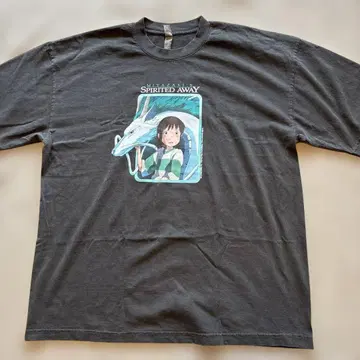XL 사이즈 aftrdrk Spirited Away tee