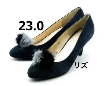 미사용 리즈 포멀에도 심플 펌프스 탈부착 가능한 퍼 18500엔