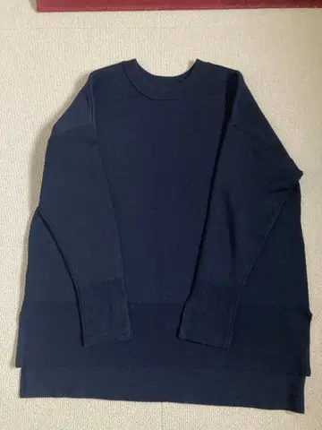 SLOBE IENA 네이비 긴팔 니트