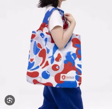 [ 공식 굿즈 ] 에코백 미사용 새상품 미야쿠미야쿠 만박 EXPO2025