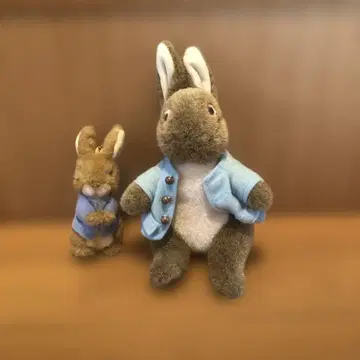 피터 래빗 봉제 인형 세트 (대 소)