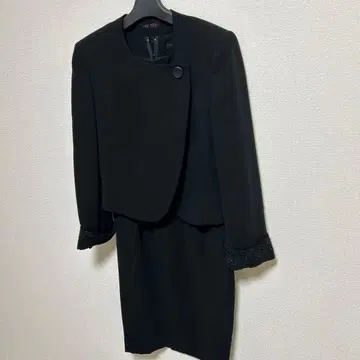 토리이 유키 블랙 포멀 원피스 세트 유키토리이 7호 쇼와 드레스