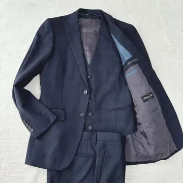 [ 새상품급 ] STOVEL&MASON 쓰리피스 수트 페이즐리