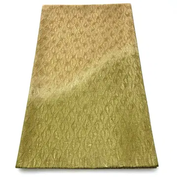 올리브 그린 후쿠로 오비 다이아몬드 패턴 특카