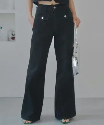 JUST A NOON 플레어 데님 저스트 어 누운