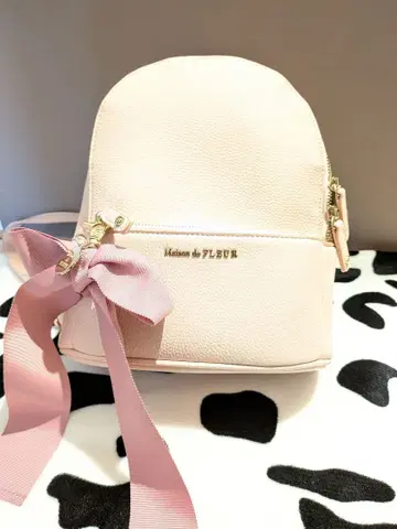 Maison de FLEUR 핑크 백팩