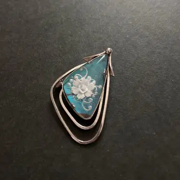 몰포 인타리오 빈티지 브로치