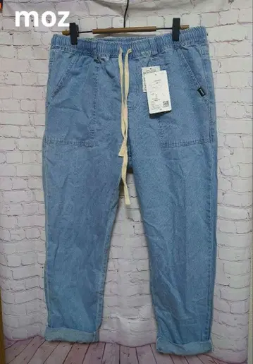 moz 데님 테이퍼드 팬츠 LL 택 포함 미사용