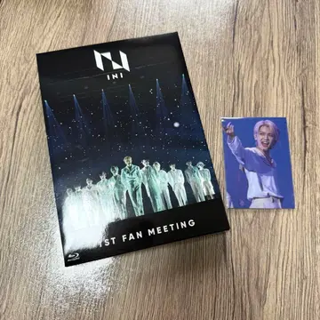 INI 1ST FAN MEETING BluRay 트레이딩 카드 포함