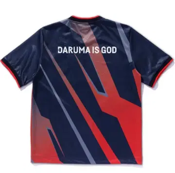 CRAZY RACCOON DARUMA IS GOD 티셔츠 M 사이즈