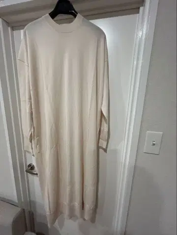 yleve 울 니트 원피스 크림 새상품