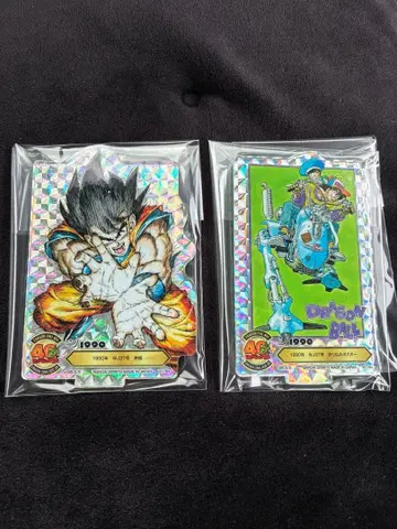 시크릿 2종 세트 드래곤볼 40th 제일복권 F상