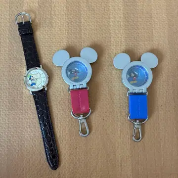 미키마우스 아날로그 시계 3종 세트 (개별 판매 가능)