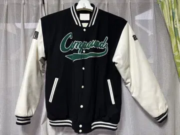 MUSCLE ARMED 바시티 자켓