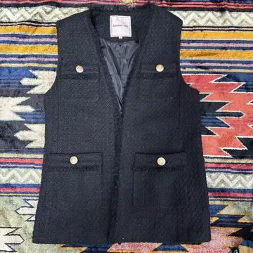 Apuweiser-riche 블랙 베스트 사이즈 2