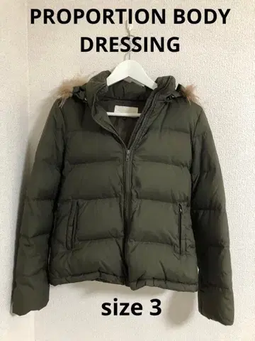 프로포션 바디 드레싱 다운 자켓