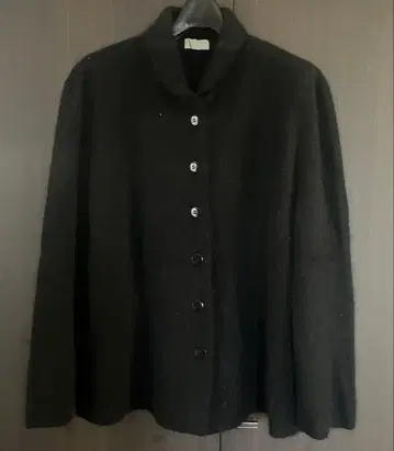 새상품급 bc 비스케이 블랙 모헤어 버튼 가디건