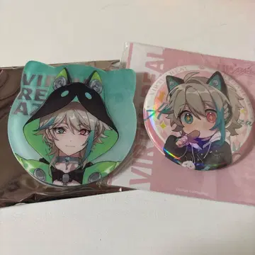 아사 캔뱃지 거울