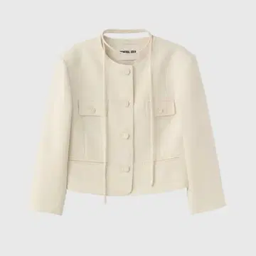 generalidea 트윌 트위드 7부 소매 자켓