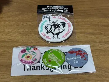 Mr.Children 25주년 콘서트 굿즈 2세트