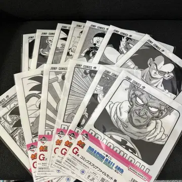 드래곤볼 1번 복권 G상 클리어 파일 15장 세트