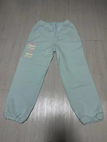 GROVE 민트 그린 스웨트 팬츠 F