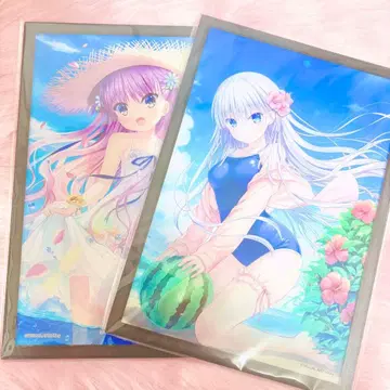 SummerPockets 나루세 시로하 카토 우미 아크릴 프레임