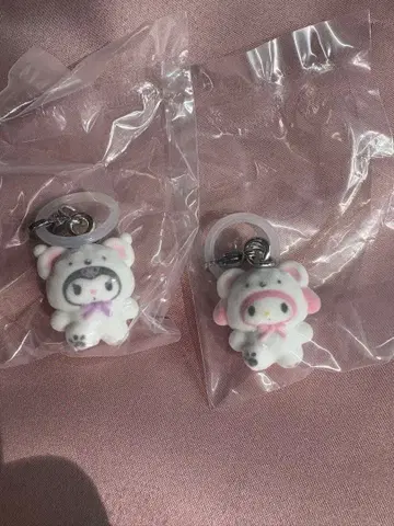 마크 액세서리 산리오 캐릭터즈 ~ 스노우 마이멜로디 쿠로미