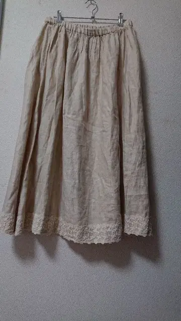 츠하루 바이 사만사 모스모스 린넨 레이스 스커트