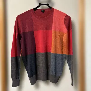 Paul Smith 보더 니트 스웨터 L