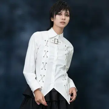 새상품 ACDC Rag 명암 벨트 셔츠