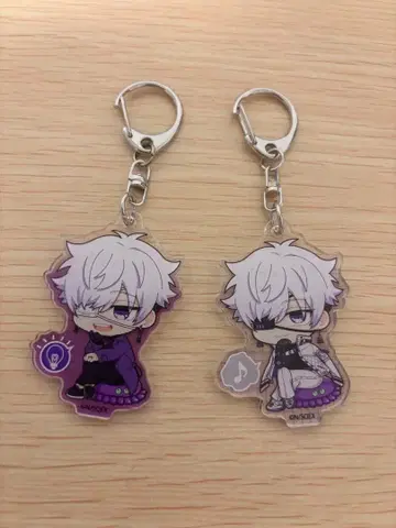 도쿄 에이리언즈 고민하는 아크릴 키링 아메미야 레이지 2개 묶음 판매