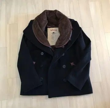 Je Dress & Co. 네이비 피 코트 40