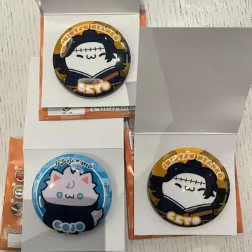 주술회전 고죠 사토루 캔뱃지